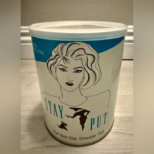 NIB 1980s Stay Put Non Slip Shoulder Pads Can Dolman 1” Neutral-2 Pair Retro